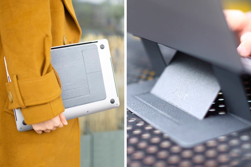 MOFT Unique Comfortable Invisible Laptop Stand easily Integrated with Laptop 