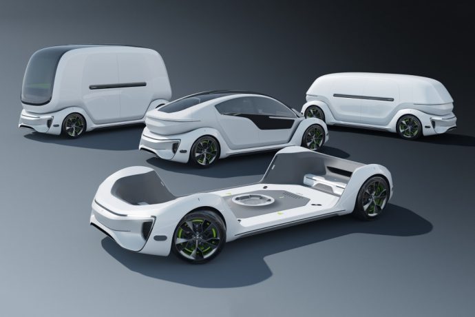 Tesla’s interchangeable travel-pod system shows modularity in transportation
