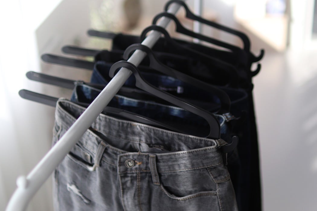 Hurdle Hanger for Pants Innovative Pants Hanger Designed to Organize Your Clothes in a Snap 10-Pack