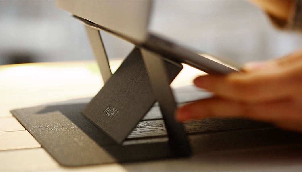 MOFT Unique Comfortable Invisible Laptop Stand easily Integrated with Laptop 