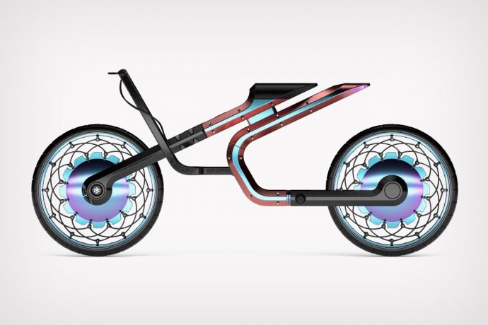 Beyond conventional motorbike design