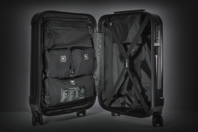 Someone finally invented a suitcase with an inbuilt item checklist