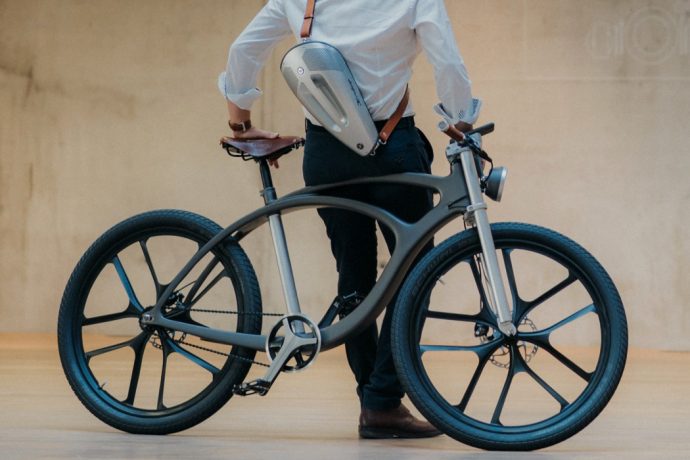 This e-bike’s detachable battery is also a music-pumping boombox