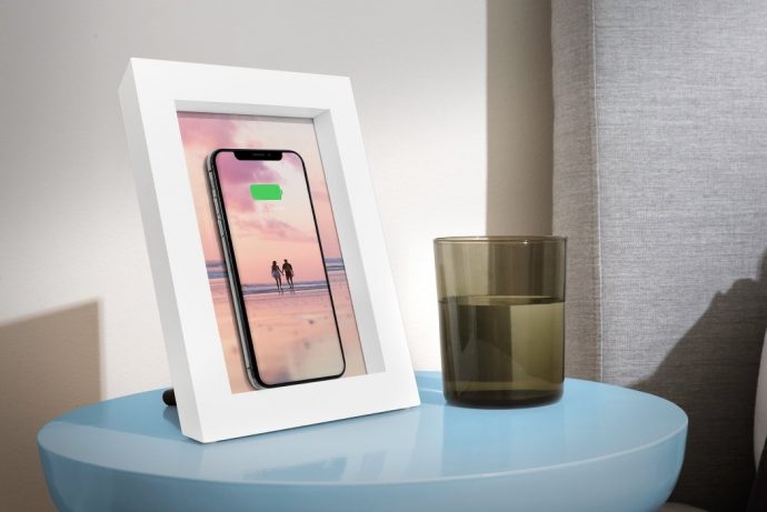 Twelve South made this discreet looking picture frame that also charges your phone