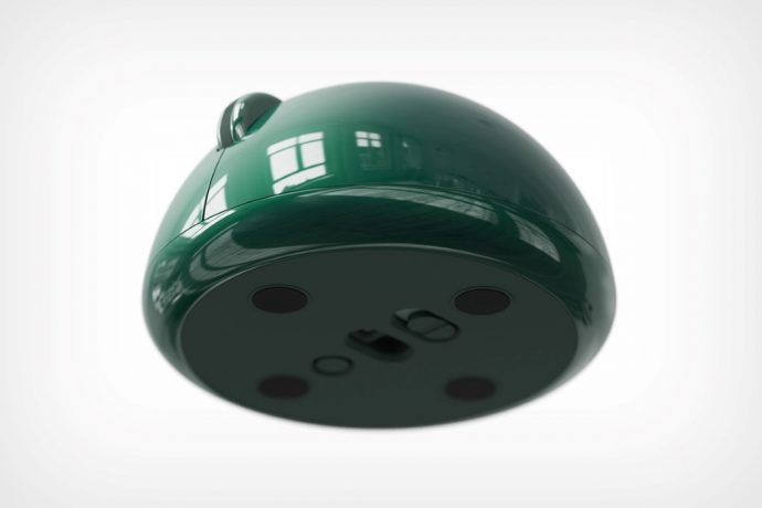 This hemispherical mouse adds a different aesthetic to your work-desk