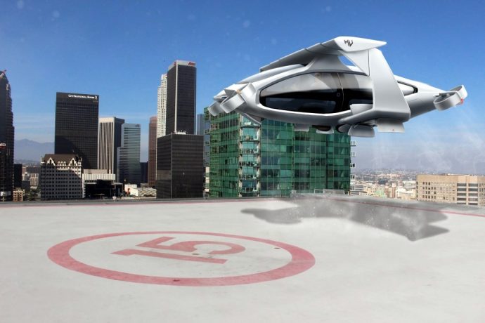 The Macchina Volantis can drive on roads and fly in the skies!