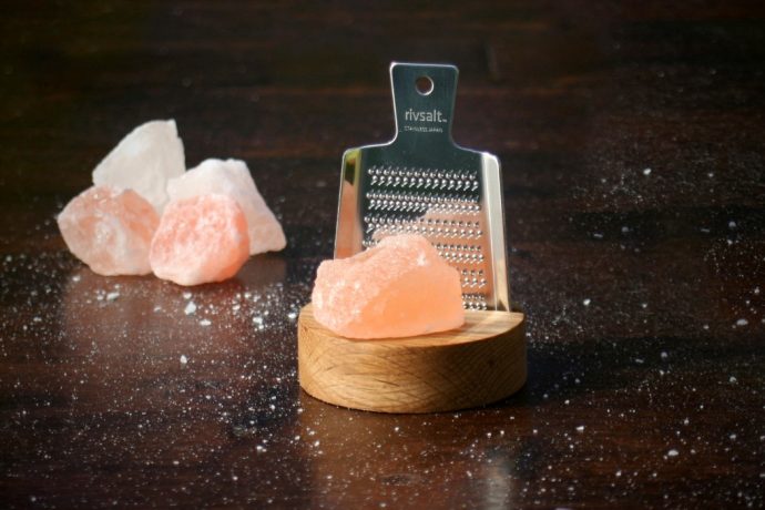 The Rivsalt Salt Grinder brings back the rustic pleasure of seasoning with your hands