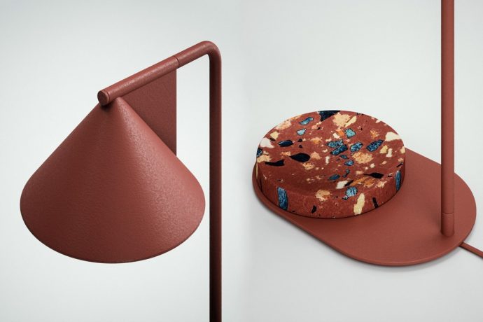 A Beautifully Minimalistic Rock Lamp