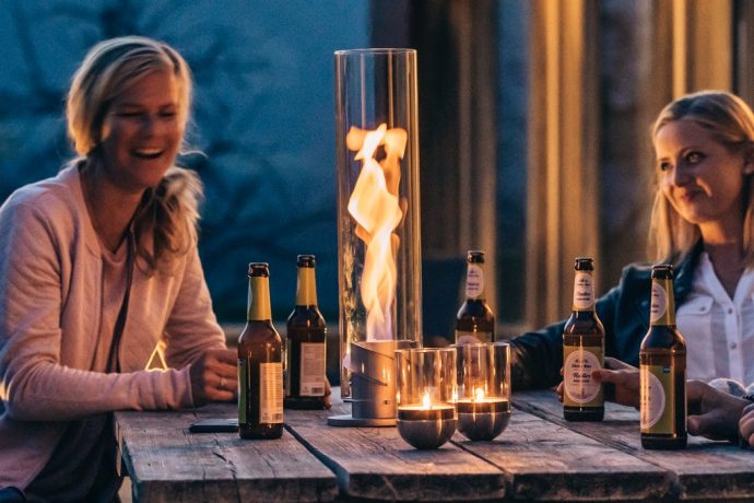 The SPIN is figuratively the coolest fireplace ever made…