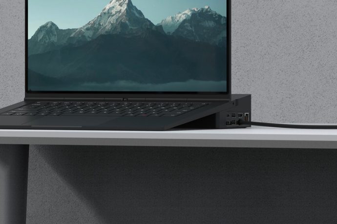 This Microsoft Ultrabook converts into a gaming workstation with the reinforcer dock!