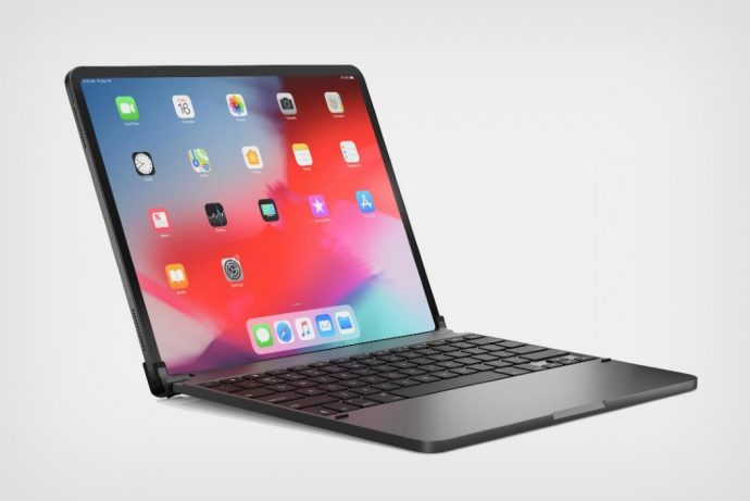 Thought that was a MacBook? Look again, it’s a hybrid iPad Pro!