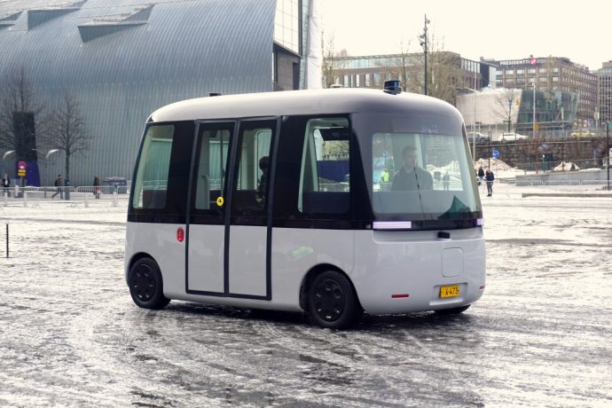 MUJI X Sensible 4’s Self-Driving Bus premiered in Finland. We got a chance to sit in it!