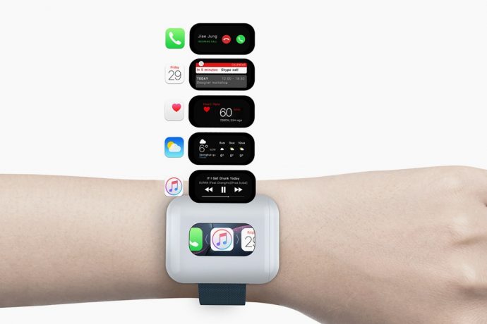 Not sure how I feel about this Airpods case that’s also a smartwatch.