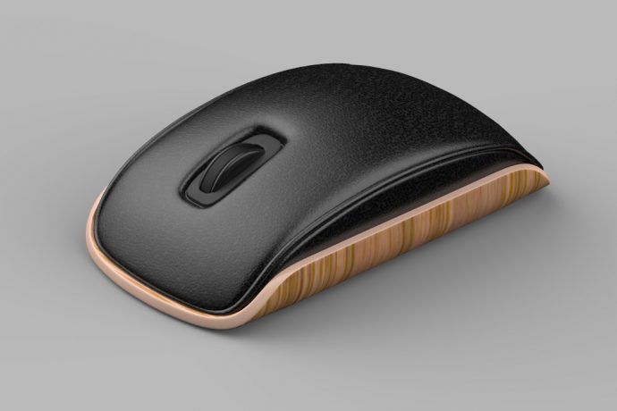 The Eames Chair-inspired “Lounge Mouse” is also a luxurious arm-rest