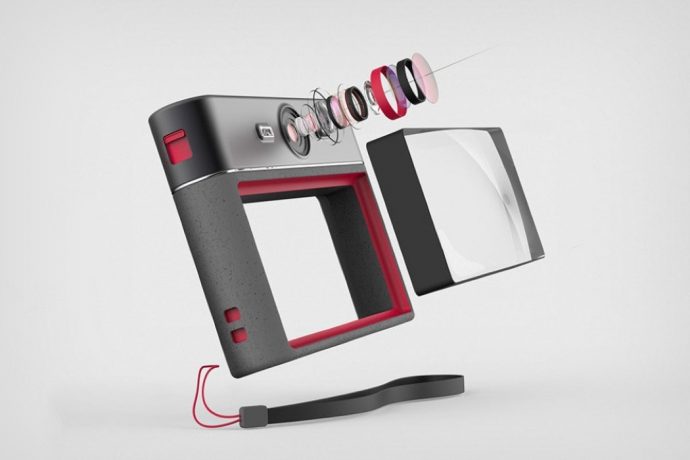 What if you replaced the display on a camera with a massive viewfinder?