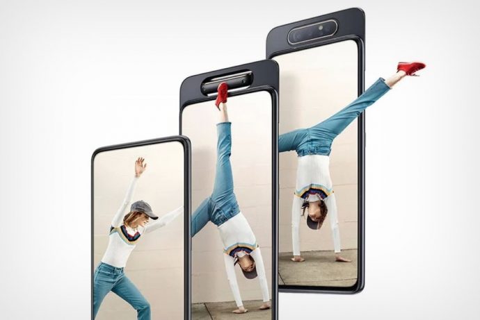 Samsung’s latest attempt at a bezel-less phone involves rotating cameras