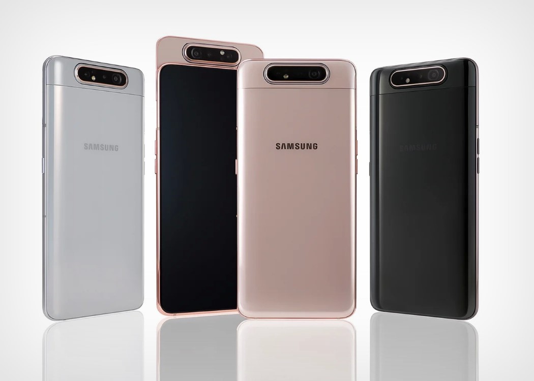 Samsung's latest attempt at a bezel-less phone involves rotating cameras