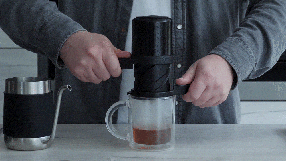 Coffee GIF | The Twist Press brings joy to the process of coffee-brewing