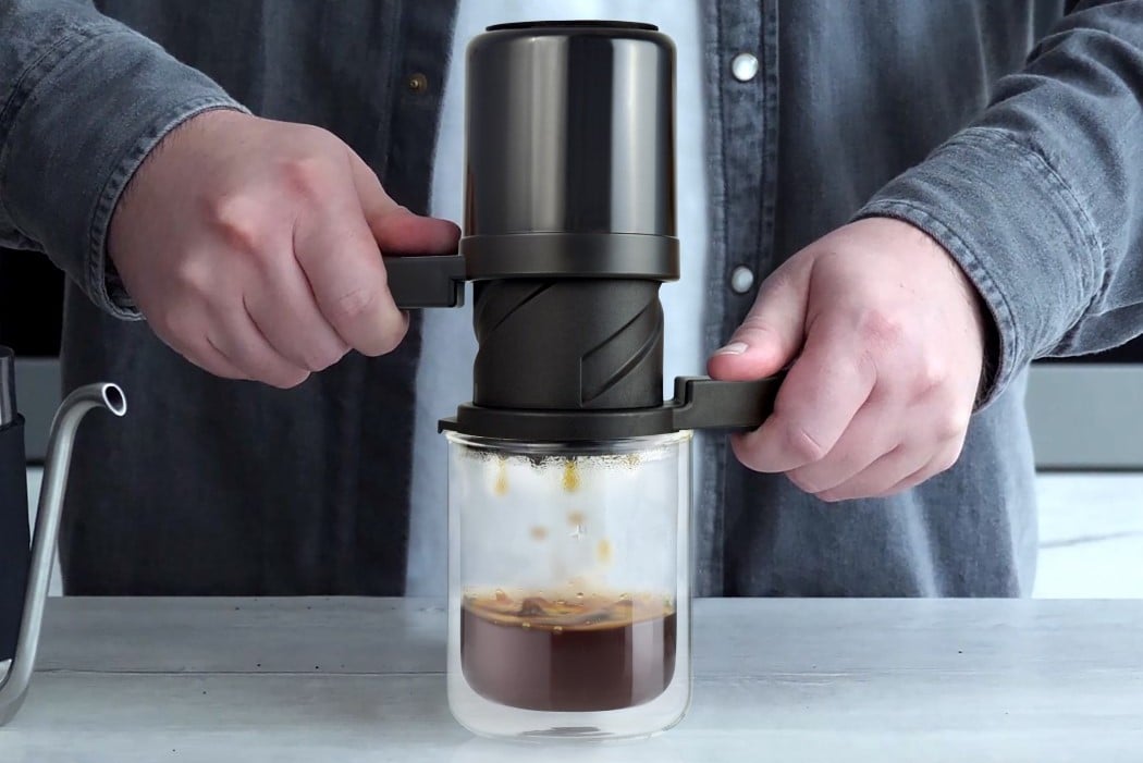 The Twist Press brings joy to the process of coffee-brewing