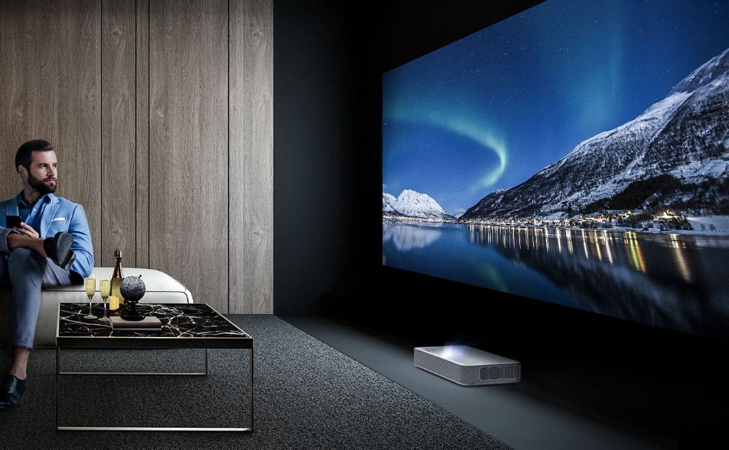 The VAVA 4K Laser Projector turns any wall into a 150-inch cinema screen