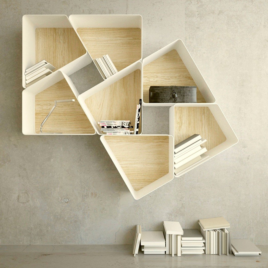 Bookshelf Designs As Unique As You Are Yanko Design