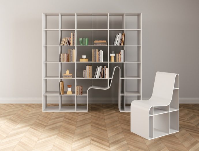 Bookshelf designs as unique as you are