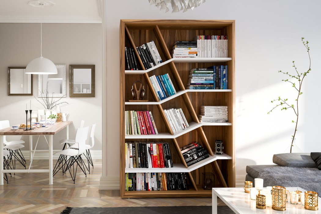 Bookshelf designs as unique as you are Yanko Design