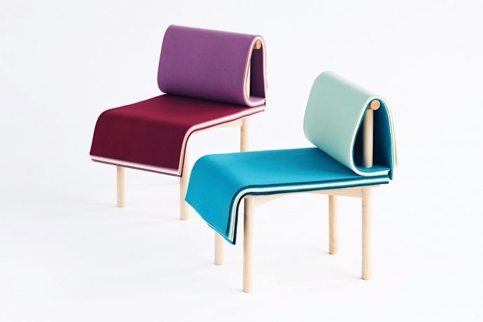 This beautiful book-inspired chair lets you flip its seat design like pages!