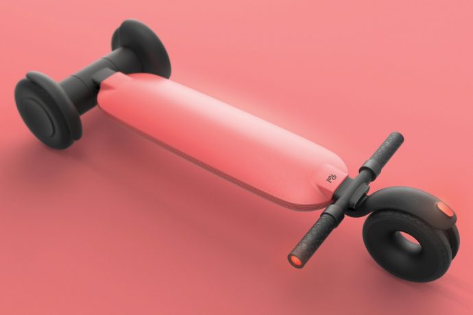 A self-parking scooter that chauffers you around