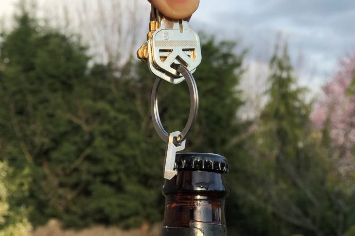 The world’s tiniest bottle opener and multitool is deceptively small