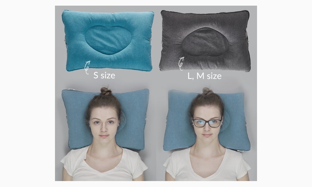 A 2 In 1 Pillow That Lets You Sleep On Your Bed Or At Your Desk