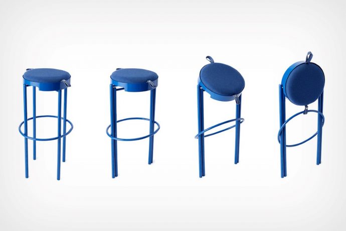 Folding furniture you can hang on the wall!