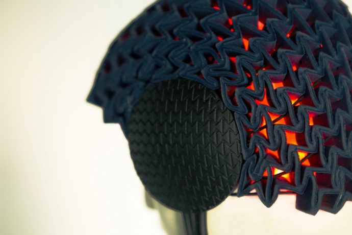 The Madillo helmet’s design allows it to work as an indicator and distress beacon