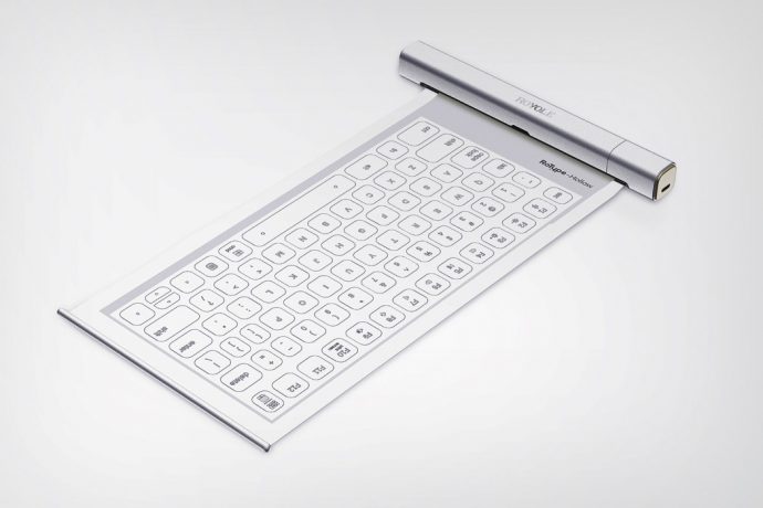Royole’s rollable keyboard design is even more flexible than its tablet!