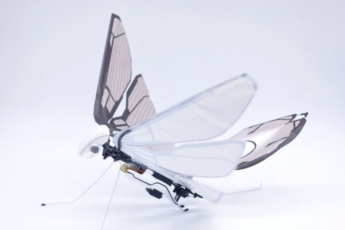 This is a biomimetic drone based on 5+ decades of flight research on actual birds!