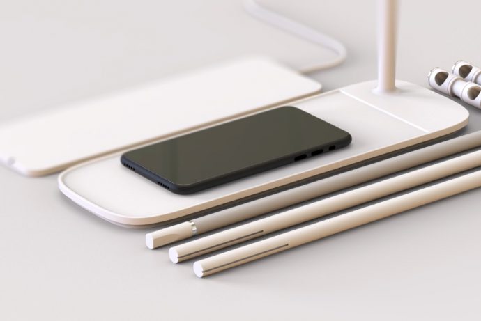 Wireless charging meets a DIY light that changes intensity with distance!