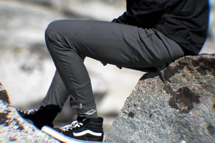 This futuristic fabric was engineered for high-performance daily-wear