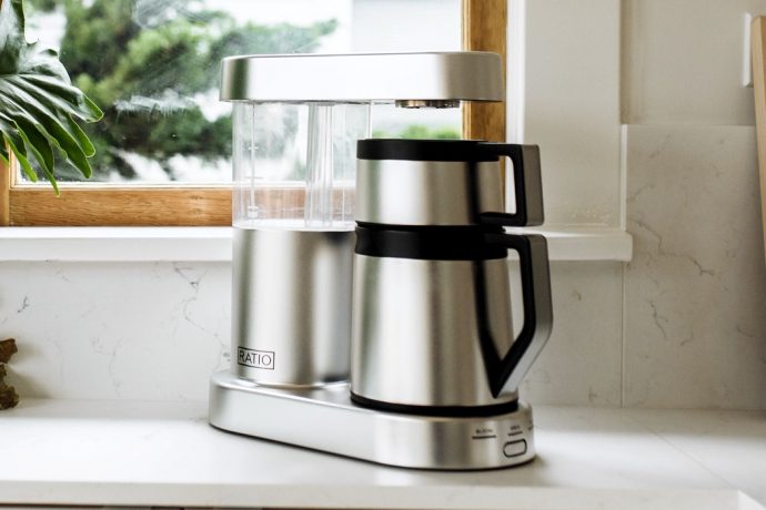 The Ratio Six puts you at one simple button-press away from barista-level coffee