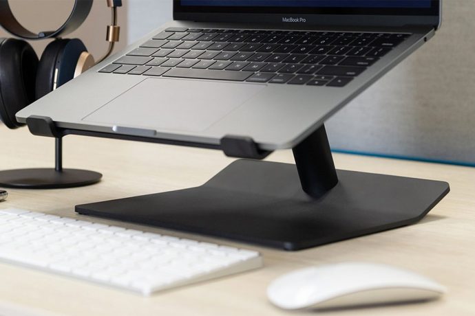 The PILLR Elevated Laptop Stand is a pragmatic+minimal way to reduce fatigue