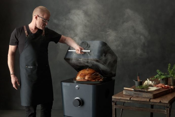 Meet the Everdure 4K… The only outdoor grill with a touchscreen user interface.