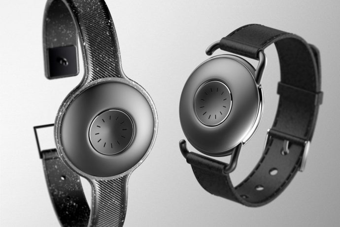 A screen-free smartwatch that uses light and sound to convey information