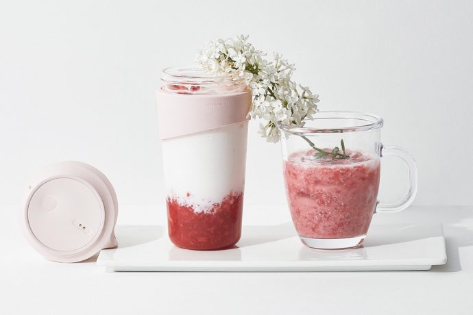 This portable blender is as easy on the eyes as it is to use!