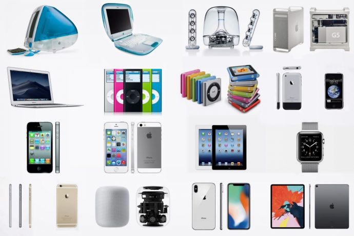 Revisiting nearly 3 decades of Jonathan Ive’s design evolution at Apple… in products.