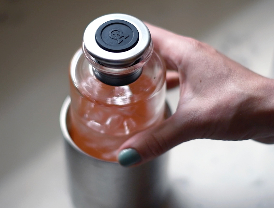 This Travel Decanter Protects Your Spirits While Away from Home
