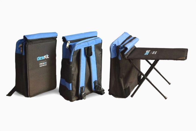 A backpack for rural schoolchildren that converts into a writing desk!