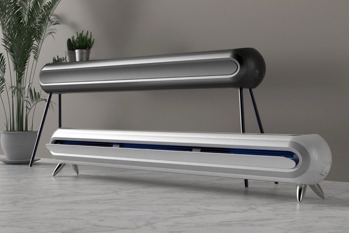 Air purifier that blends in rather than stand-out