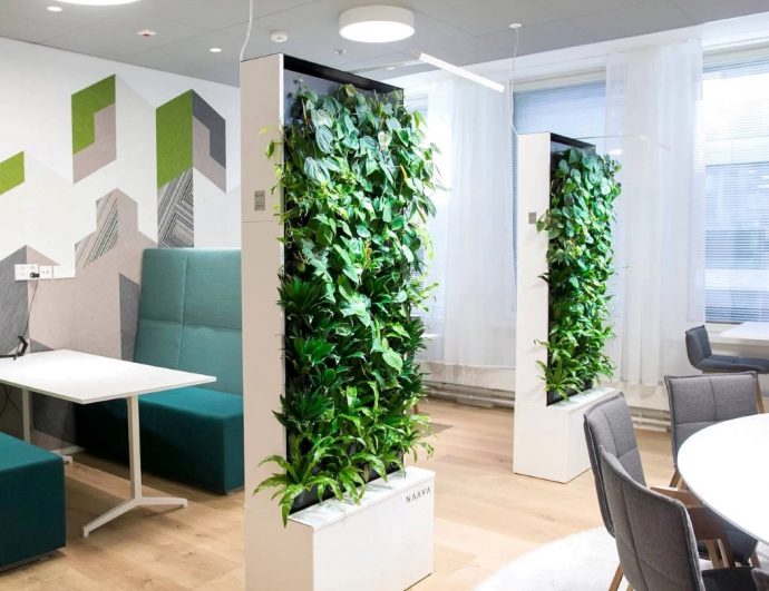 A partition that purifies air!