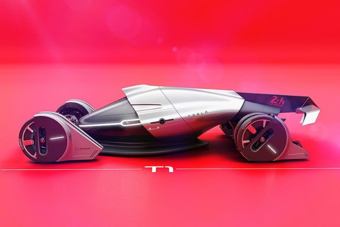 What would a Tesla-made Le Mans racecar look like?