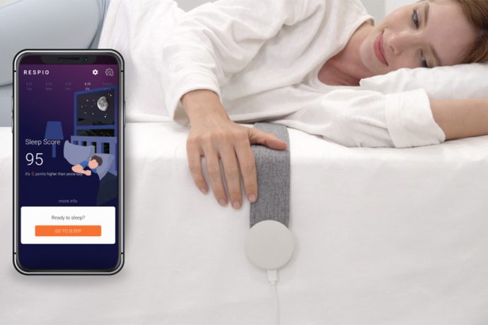 The Respio integrates an in-depth sleep-tracker right into your bed