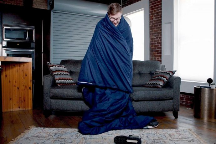 This XL weighted blanket mimics the feeling of being cuddled to sleep